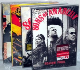 Sons of Anarchy Season 1 4 Bundle DVD 16 Disc Set