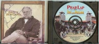 PHAR LAP / ZEUS & ROXANNE SIGNED BRUCE ROWLAND OOP RARE CD