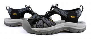 Keen Venice H2 Womens Outdoor Hiking Sport Sandals Black Shoes New