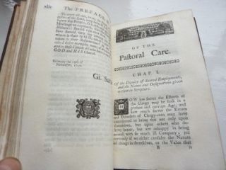 Discourse of Pastoral Care by Gilbert Burnet 1736