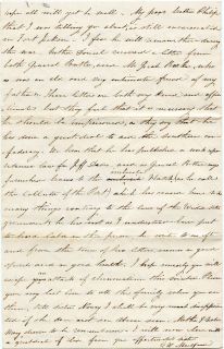 1862 Civil War Letter General Burnside Butler Jefferson Davis Fort