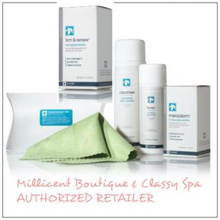 Meladerm Skin Whitening Lightening Firm Renew Toner Cleanser Cloth 5pc