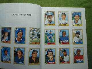 Complete Set in Pictures TOM GLAVINE/KEN CAMINITI RC Baseball Book