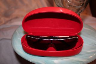 Valentino Women Swarovski $575 Crystal Sunglasses
