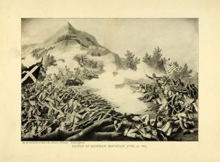 American Civil War Battle of Kenesaw Mountain Georgia Battlefield Gun