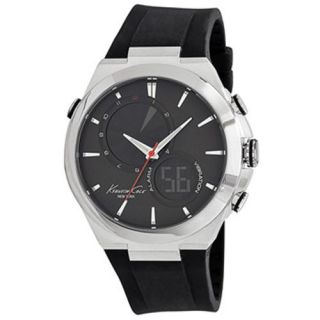 Kenneth Cole New York Contemporary Round Digital Analog Mens Watch