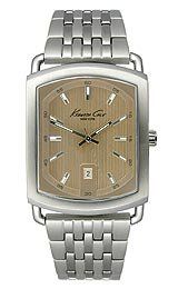 Mens Kenneth Cole KC3934 NY Classic Brown Date Watch