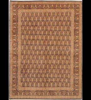 Large Area Rugs Handmade Persian Wool Kerman 9 x 13