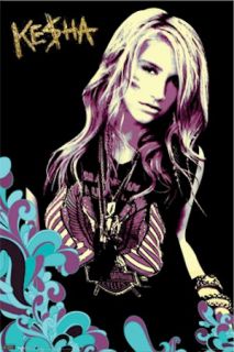 Kesha Poster Set of 3 Maxim Lingerie 22x34 Lot Music Harley Davidson