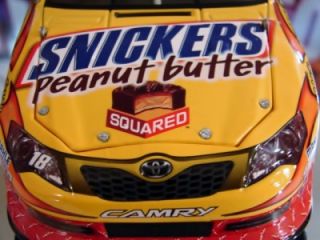 2012 Kyle Busch 18 Snickers Peanut Butter Squared Toyota Camry 1 24