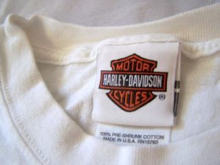 Harley Davidson Long Sleeve Shirt XL Ketchikan Alaska Inside Passage