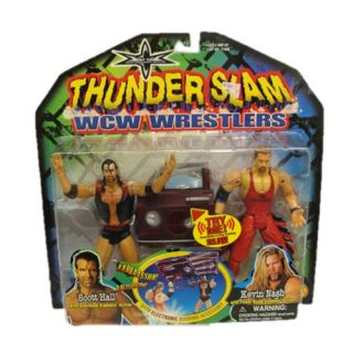 Kevin Nash Scott Hall Outsiders Action Figures Set WCW WWF Unopened