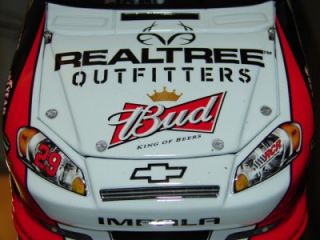 2011 Kevin Harvick 29 Budweiser Realtree Impala 1 24