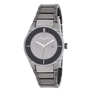 Kenneth Cole Aluminum Sharp Black Band Date Watch New York Edition