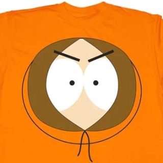 Kenny McCormick South Park Face T Shirt New Halloween