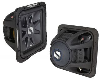 Kicker Car Stereo Dual 15 Square S15L7 L7 Vented Sub Subwoofer Box