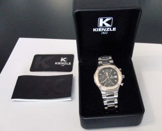 Kienzle Chronograph Ref 800 9907 Steel Men Watch