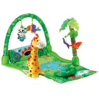 New Fisher Price 1 2 3 Rainforest Musical Play Gym Baby