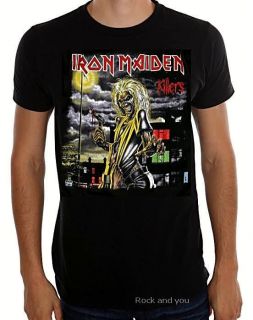Iron Maiden Killers Metal Rock T Shirt M L 2XL NWT