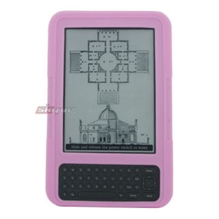 Silicone COVER CASE for  KINDLE 3rd GENERATIOn 3G Fits 6 Gen