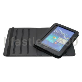 Rotate Stand Case Cover 2 Free Accessory for Kindle Fire HD 7