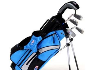 Junior US Kids Golf Club Set   Driver Irons Putter Bag   RH Ages 5 7