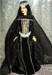 Le Fey Barbie Doll OOAK Renaissance Faye Magician King Arthur