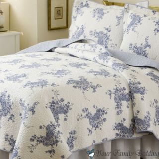Rose Twin Full Queen King Size Quilt Cotton Bed Bedding Set
