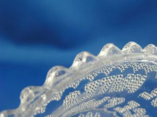 King Edward VII 25th Silver Wedding Anniversary Pressed Glass Dish C