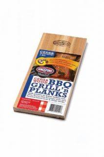Kingsford Cedar Wood BBQ GrillN Planks Smoky Barbecue Cooking