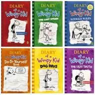 Diary of A Wimpy Kid Collection 6 Books Set Jeff Kinney