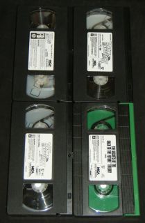 Back to The Future 4 VHS Set I I III Secrets of Back to The Future