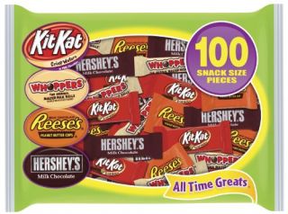 Assortment Milk Chocolate Whoppers Kit Kat Reeses 100 Pieces