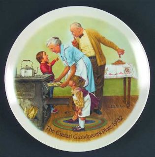 Knowles Csatari Grandparents Cookie Tasting Plate 1982