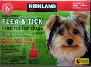 Kirkland Signature Flea Tick Control for Small Dogs 6 Month Supply