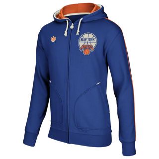 New York Knicks Adidas Springfield Originals Appique Fleece Full Zip