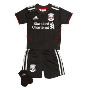 Liverpool Adidas Baby Toddler Away Full Soccer Football Jersey Shirt