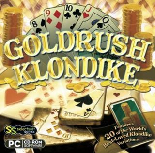 Goldrush Klondike Solitaire Games Collection New for PC Vista XP Win 7