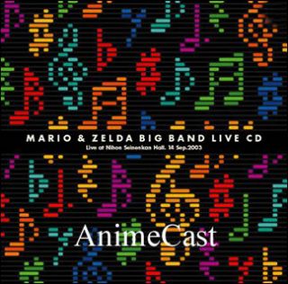 Super Mario Bros & The Legend of Zelda Nintendo BIG BAND LIVE Music CD