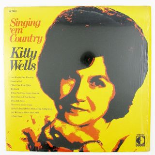 Kitty Wells Singing Em Country LP NM NM