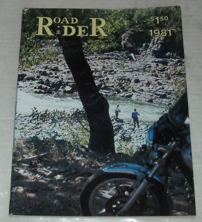 Rider Touring Motorcycle Magazine Suzuki GS 750E Klamath River