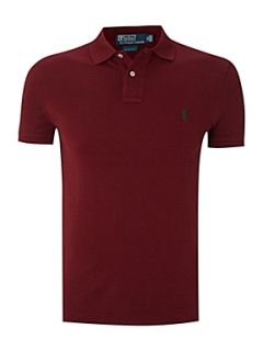 Polo Ralph Lauren Classic slim fitted polo shirt Burgundy   House of