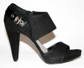 Womens Shoes Kristin Davis Brandy Open Toe Platform Shootie Heels
