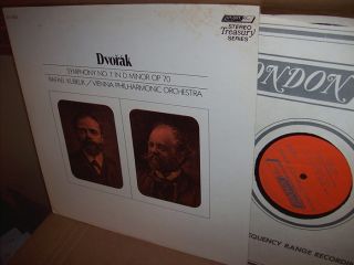 Rafael Kubelik Vienna Phil 60s Dvorak Sym 7 Op 70 UK ffrr Stereo LP
