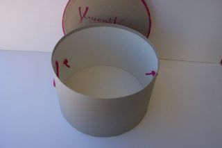 Midcentury Vintage Pink Hat Box Vincent de Koven