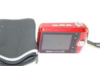 Kodak EasyShare C143 12MP Red Digital Camera