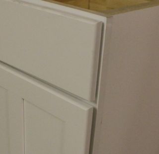 Kraftmaid Dove White Maple Bathroom Vanity Sink Cabinet 60 Granite