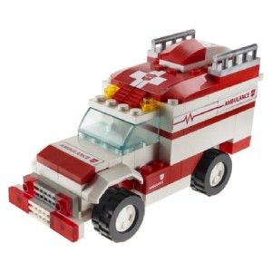 Transformers Kre O Kreo Lego Ratchet Rachet Autobot Robot Ambulance