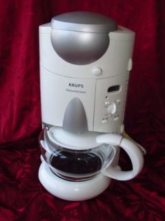 KRUPS FRESH AROMA F625 10 CUP STYLISH COFFEE MAKER + ACCESSORIES