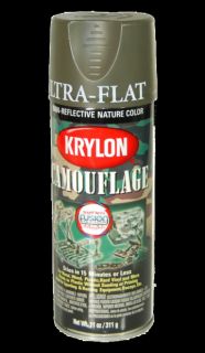 Krylon 4293 Camouflage Olive Fusion Color Spray Paint